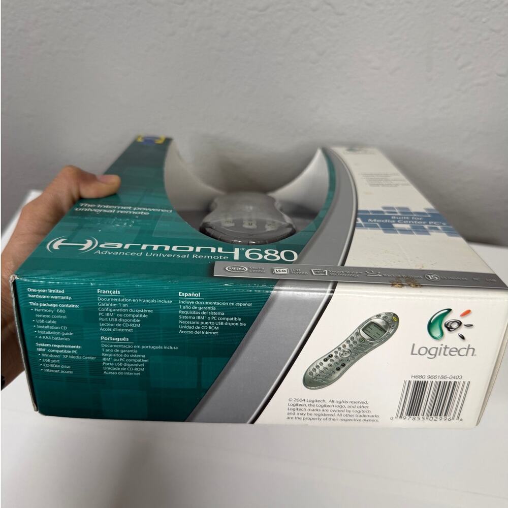Logitech Harmony 680 Advanced Universal Remote / New In Box - Picture 7 of 10